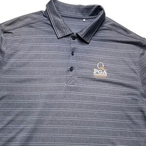 Cutter & Buck Polo Shirt 2017 PGA Championship Mens XXL Gray Golf Athletic